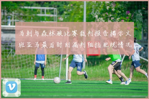马刺与森林狼比赛裁判报告揭示文班亚马最后时刻漏判阻挡犯规情况